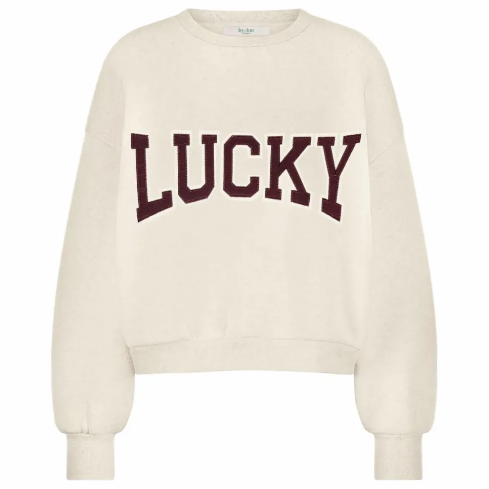 Sweat Bibi Patchwork | Ecru chiné