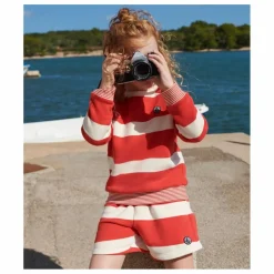 Sweat Bilini Coton Bio | Rouge