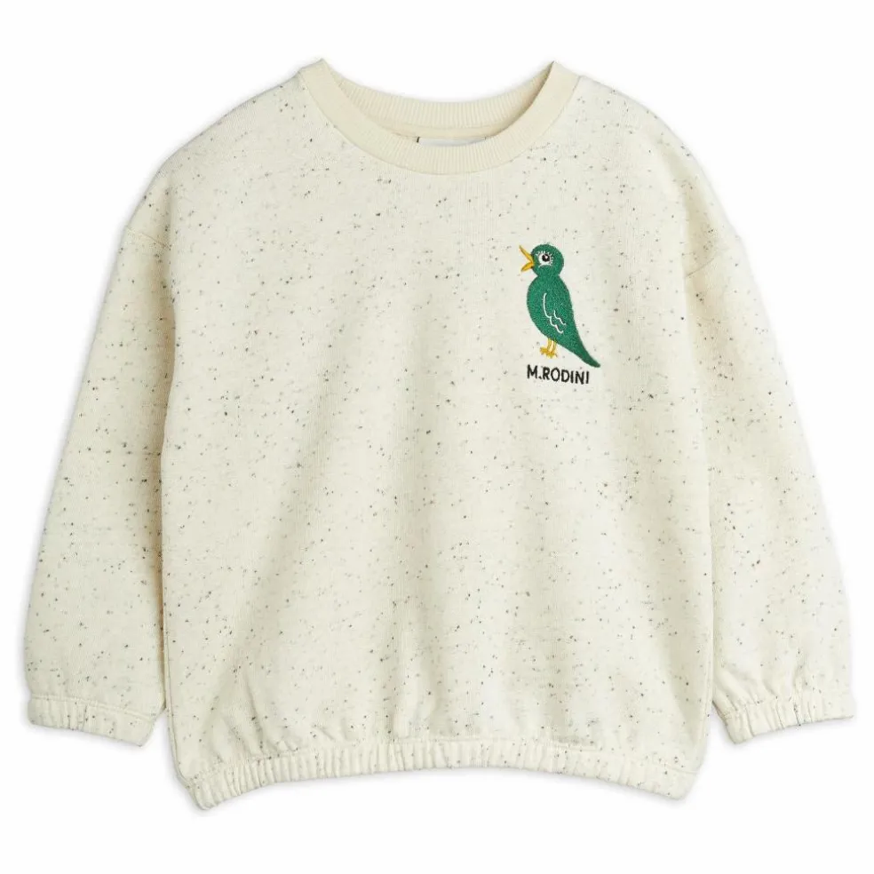 Sweat Bird Neps Coton Bio | Ecru chiné