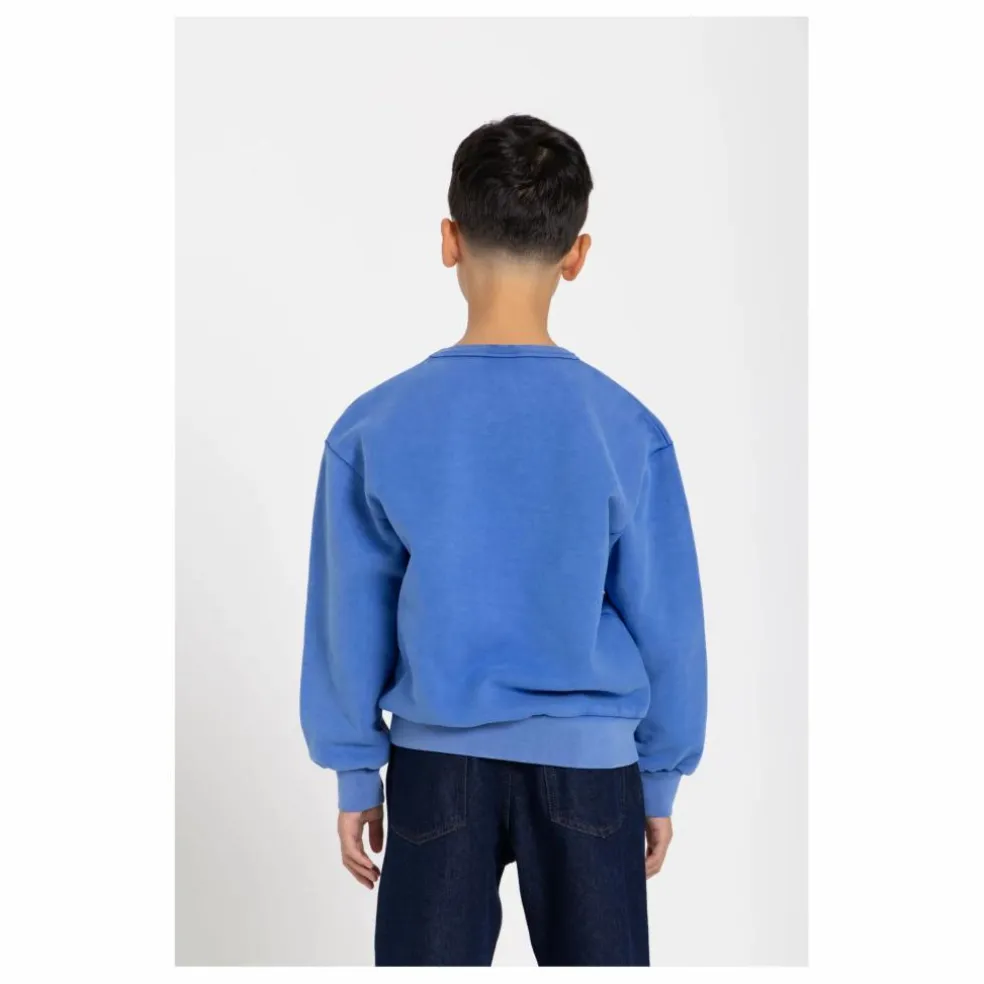 Sweat Blow Coton Bio | Bleu roi