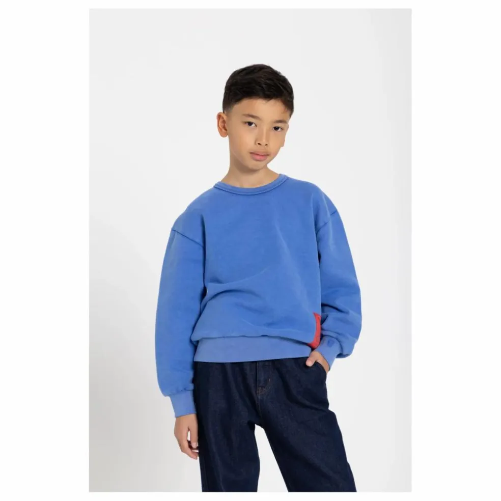 Sweat Blow Coton Bio | Bleu roi