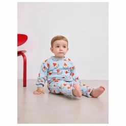 Sweat Bobo Coton Bio | Bleu ciel