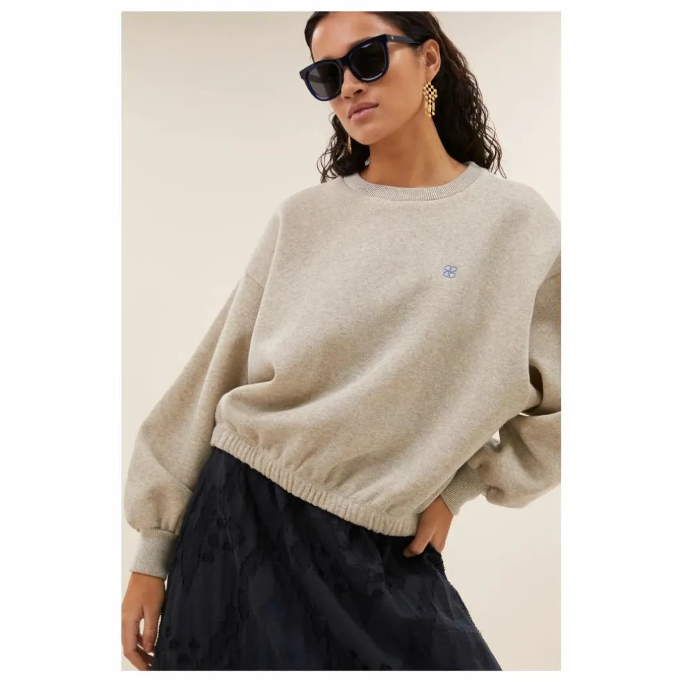 Sweat Bodil Métallisé | Doré