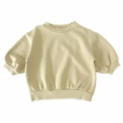 Sweat Boxy | Jaune pâle