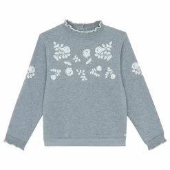 Sweat Brodé | Gris