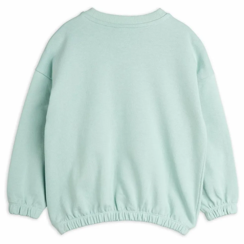 Sweat Camp Rodini Coton Bio | Bleu turquoise