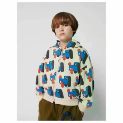 Sweat Capuche Chiens Coton Bio | Beige