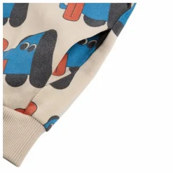 Sweat Capuche Chiens Coton Bio | Beige