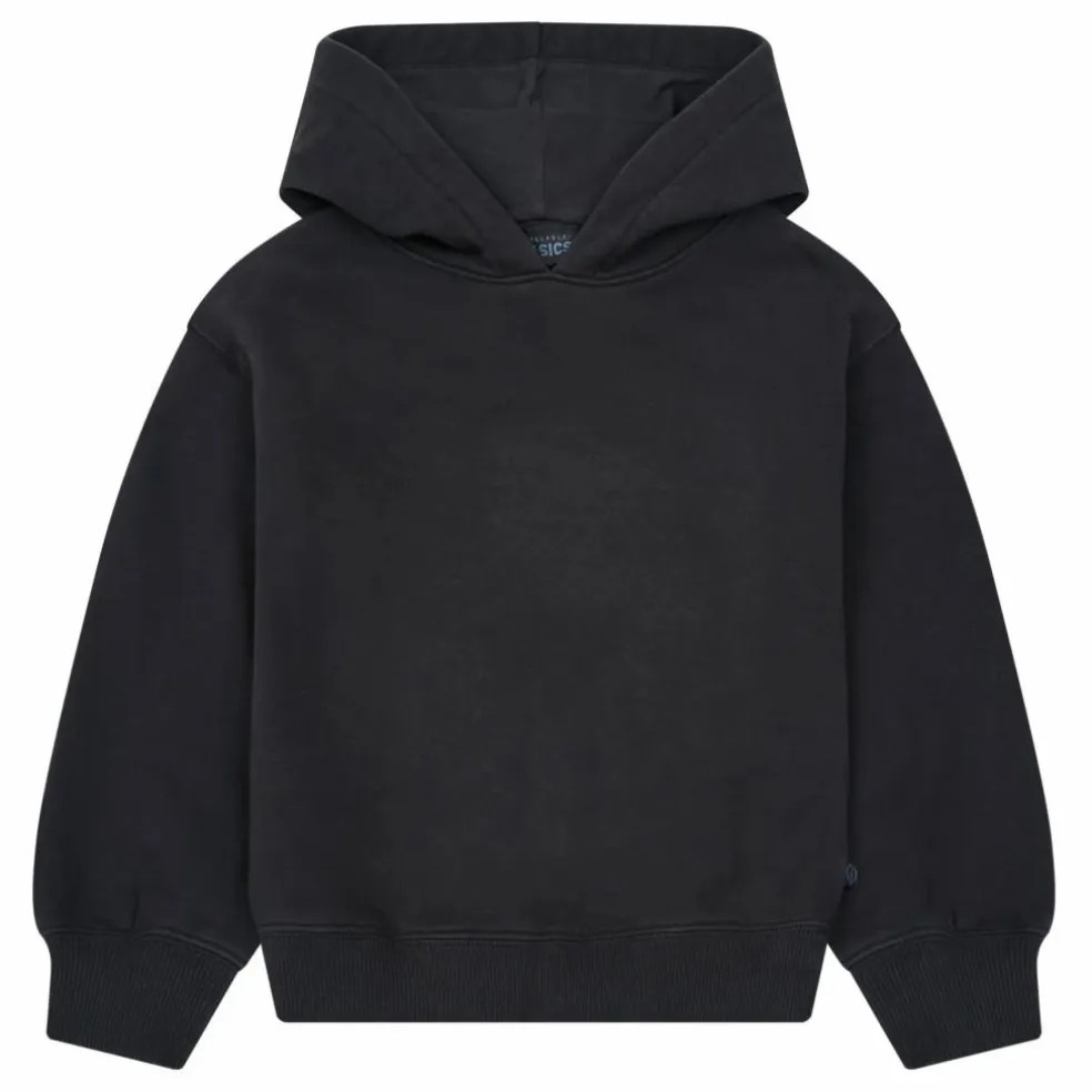 Sweat Capuche Coton Bio | Noir
