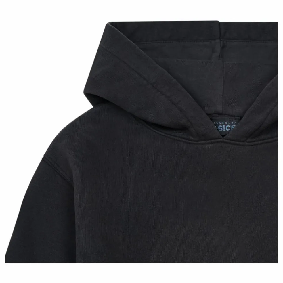 Sweat Capuche Coton Bio | Noir