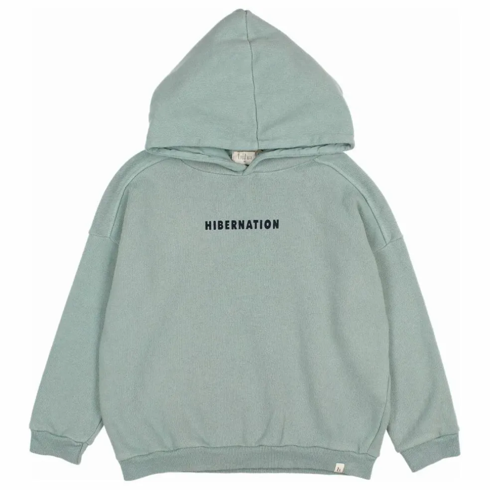 Sweat Capuche Hibernation | Vert Cèdre
