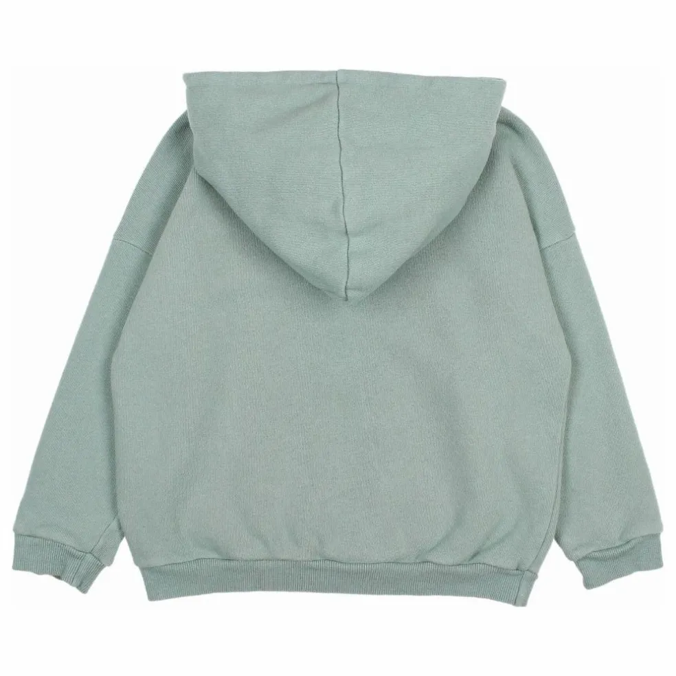 Sweat Capuche Hibernation | Vert Cèdre