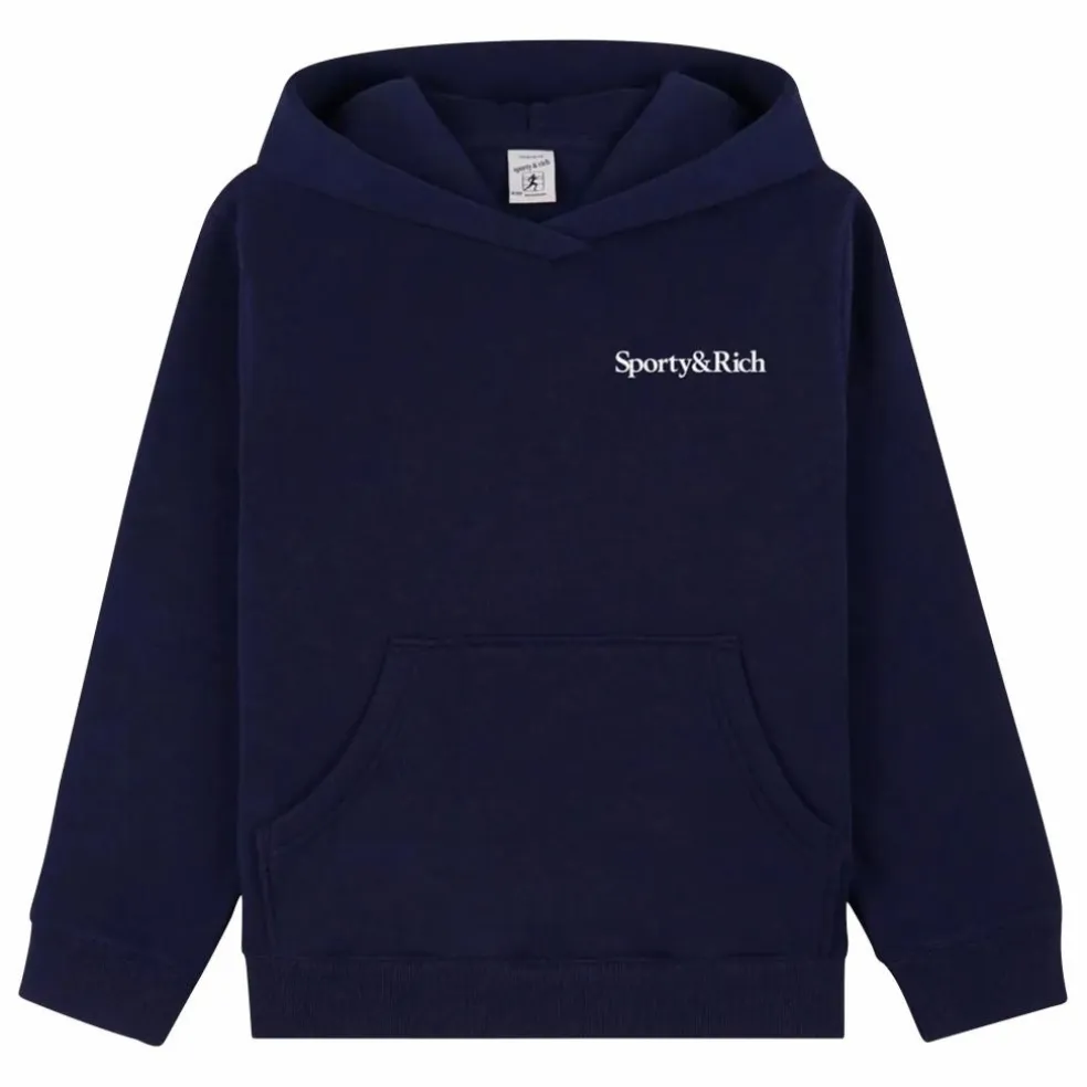 Sweat Capuche Play Tennis | Bleu marine