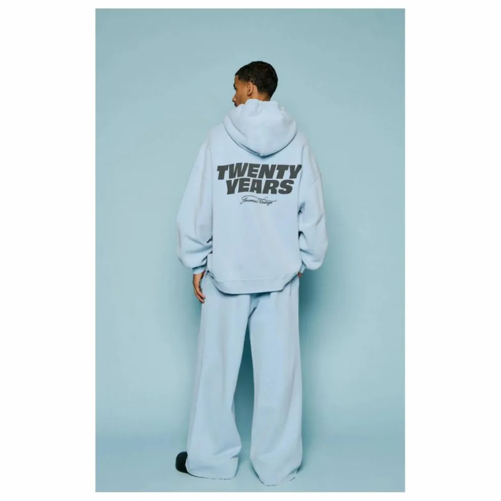 Sweat Capuche Plizzy - Capsule 20 ans | Bleu Clair