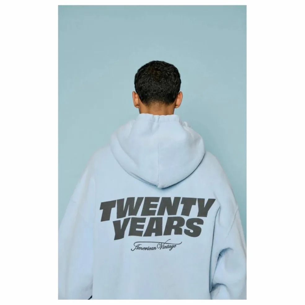 Sweat Capuche Plizzy - Capsule 20 ans | Bleu Clair