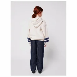 Sweat Capuche Tic Tac Toe Coton Bio | Beige chiné