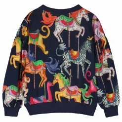 Sweat Carnival AO Coton Bio | Bleu marine