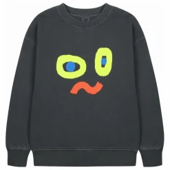 Sweat Catchy Face | Gris anthracite