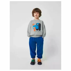 Sweat Chien Coton Bio | Gris chiné