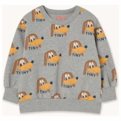 Sweat Chiens Coton Bio | Gris