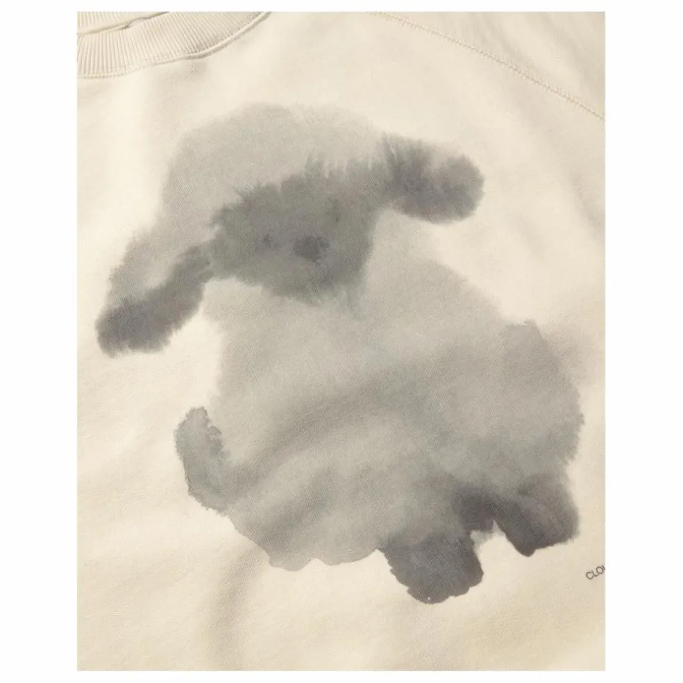 Sweat Cloud Sheep Bonnie Coton Bio | Blanc