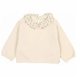 Sweat Col Claudine Coton Bio | Ivoire