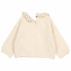 Sweat Col Claudine Coton Bio | Ivoire