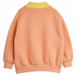 Sweat Col Cœur Coton Bio | Rose pâle