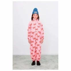 Sweat Col Montant Nœuds Coton Bio | Rose