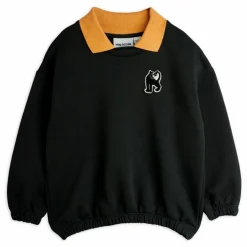 Sweat Col Panther Coton Bio | Noir