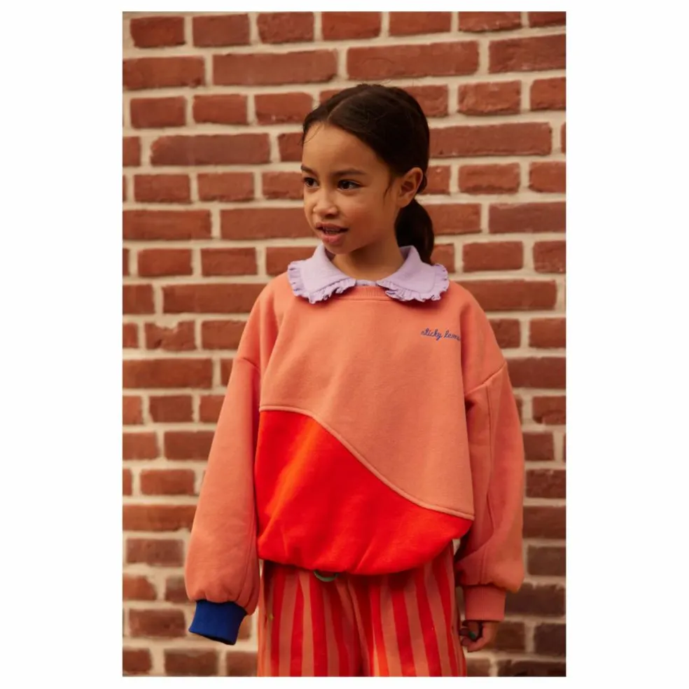 Sweat Colorblock | Rose