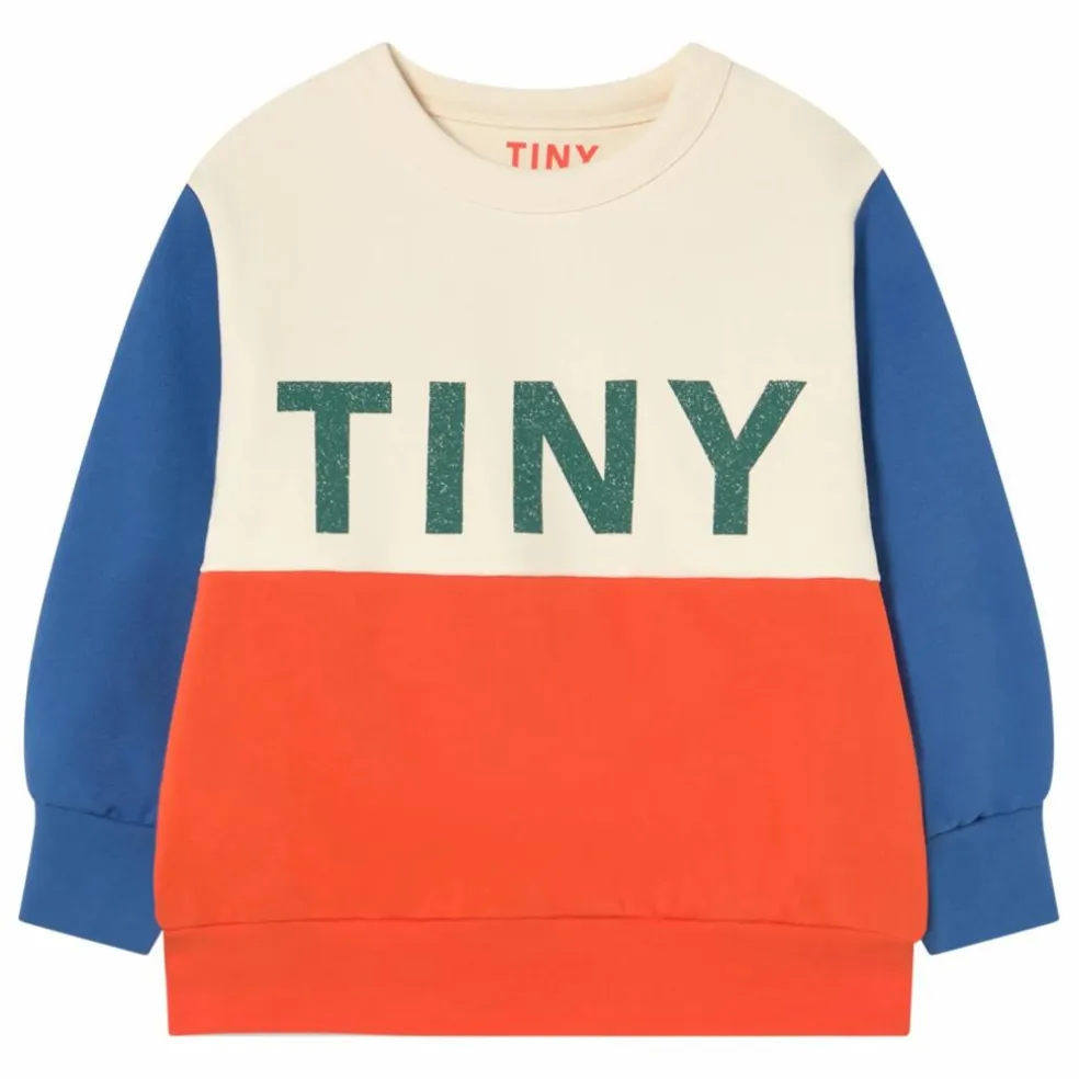 Sweat Colorblock Coton Bio | Crème