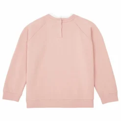 Sweat Coton Bio Col Dentelle Tilia | Rose