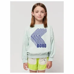 Sweat Coton Bio Shadow | Bleu