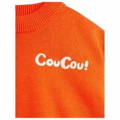 Sweat Coucou Manches Ballon Coton Bio | Rouge