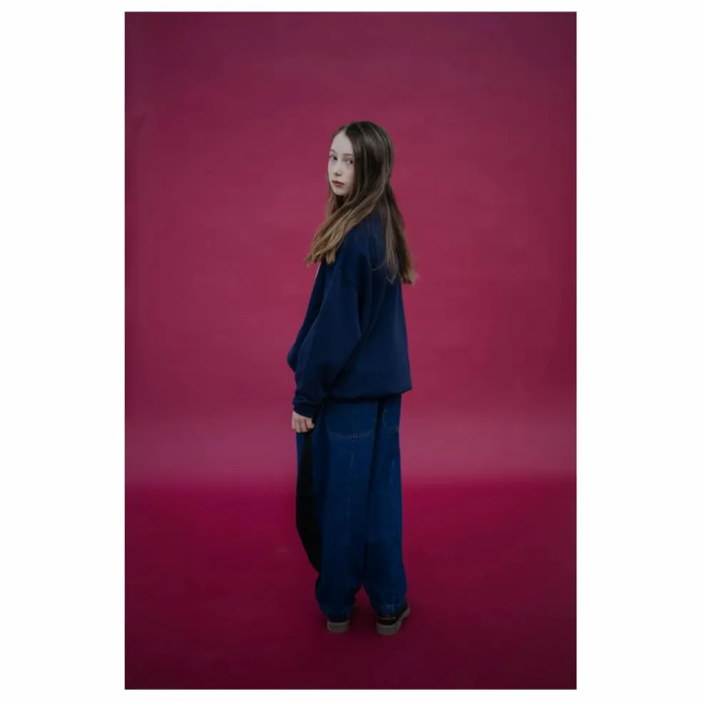 Sweat Cozydrop REPOSE AMS Coton Bio | Bleu marine