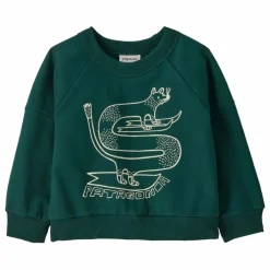 Sweat Crew Coton Bio Bébé | Vert