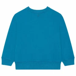 Sweat Crewneck Garçon Molleton Bio | Bleu azur