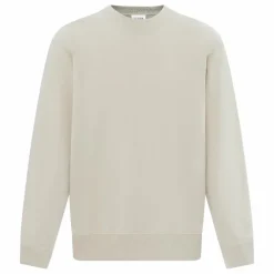 Sweat Crewneck Homme Molleton Bio | Mastic