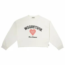 Sweat Cœur Woodstock | Blanc