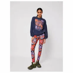 Sweat Dahlia Coton Bio et Recyclé - Collection Femme | Bleu marine