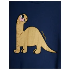 Sweat Dino Coton Bio | Bleu marine