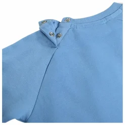Sweat Disc Smiley Coton Bio | Bleu