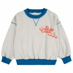 Sweat Dés Bobo Choses Coton Bio | Gris chiné