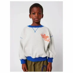 Sweat Dés Bobo Choses Coton Bio | Gris chiné