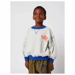 Sweat Dés Bobo Choses Coton Bio | Gris chiné