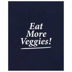 Sweat Eat More Veggies | Bleu marine
