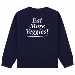 Sweat Eat More Veggies | Bleu marine