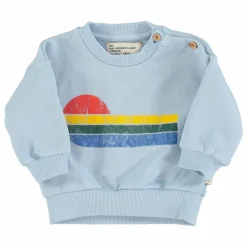 Sweat Eighties Coton Bio | Bleu Clair