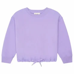 Sweat Fille A Nouer Molleton Bio | Parme